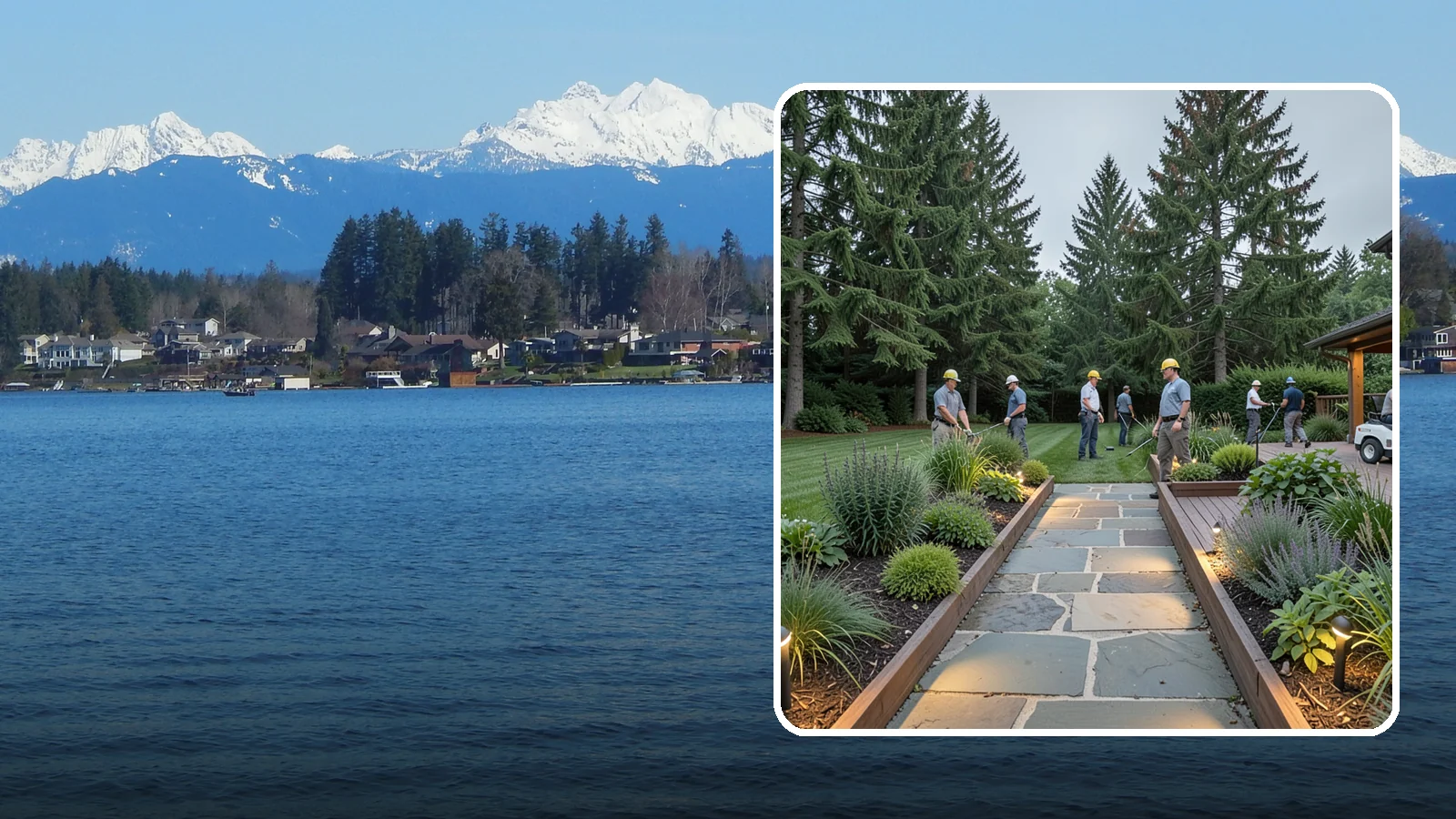 Deck & Patio Lighting in Lake Stevens, Snohomish County, WA - Built-in deck and patio lighting that makes outdoor living spaces usable and inviting after dark.