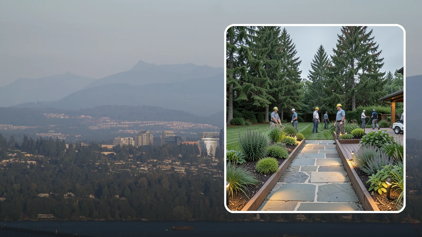 Deck & Patio Lighting in Medina, King County, WA - Built-in deck and patio lighting that makes outdoor living spaces usable and inviting after dark.