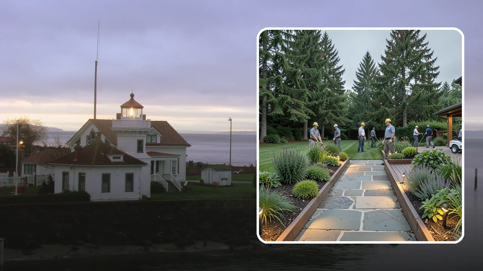 Deck & Patio Lighting in Mukilteo, Snohomish County, WA - Built-in deck and patio lighting that makes outdoor living spaces usable and inviting after dark.