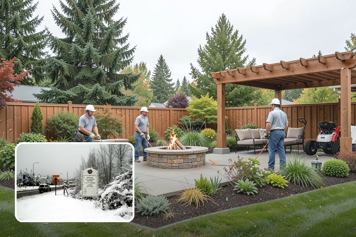 Deck & Patio Lighting in Newcastle, King County, WA - Usable outdoor space after dark