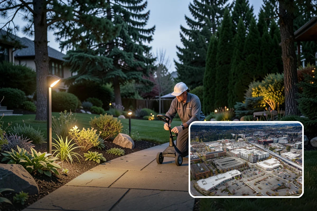 Deck & Patio Lighting in Redmond, King County, WA - Usable outdoor space after dark