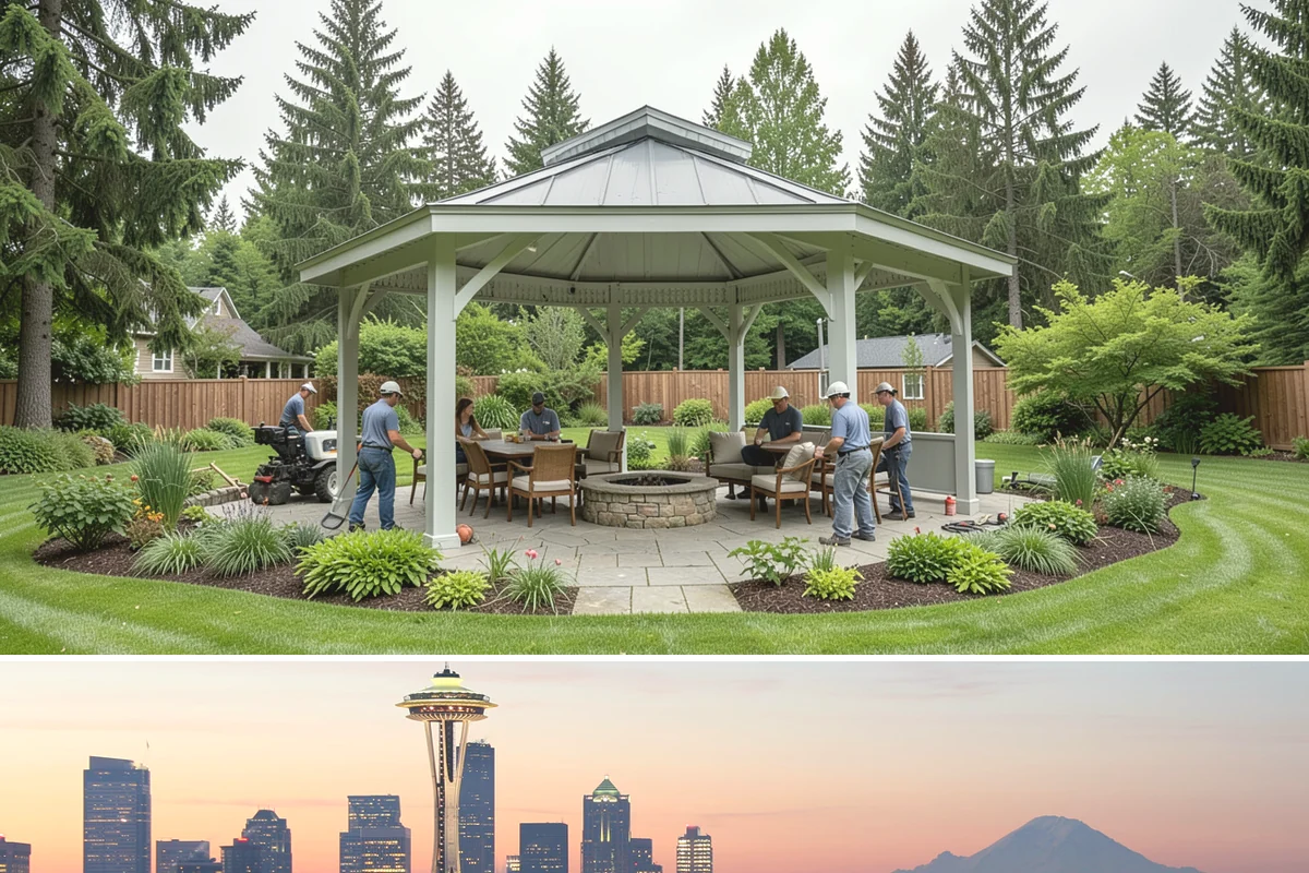 Deck & Patio Lighting in Seattle, King County, WA - Can be installed year-round