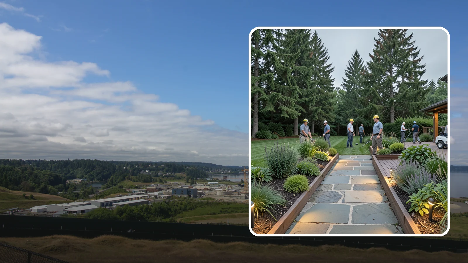 Deck & Patio Lighting in University Place, Pierce County, WA - Built-in deck and patio lighting that makes outdoor living spaces usable and inviting after dark.