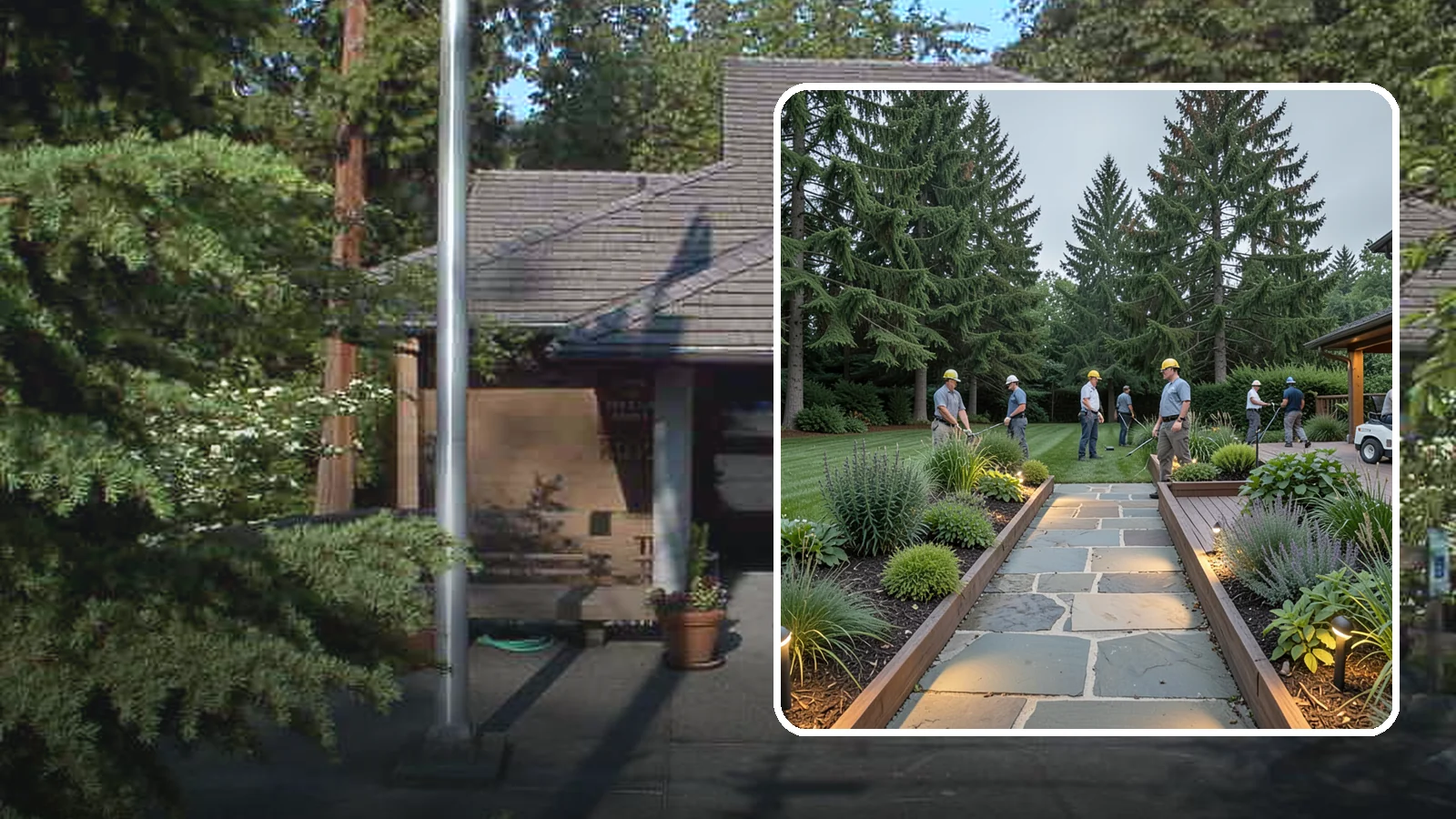 Deck & Patio Lighting in Yarrow Point, King County, WA - Built-in deck and patio lighting that makes outdoor living spaces usable and inviting after dark.
