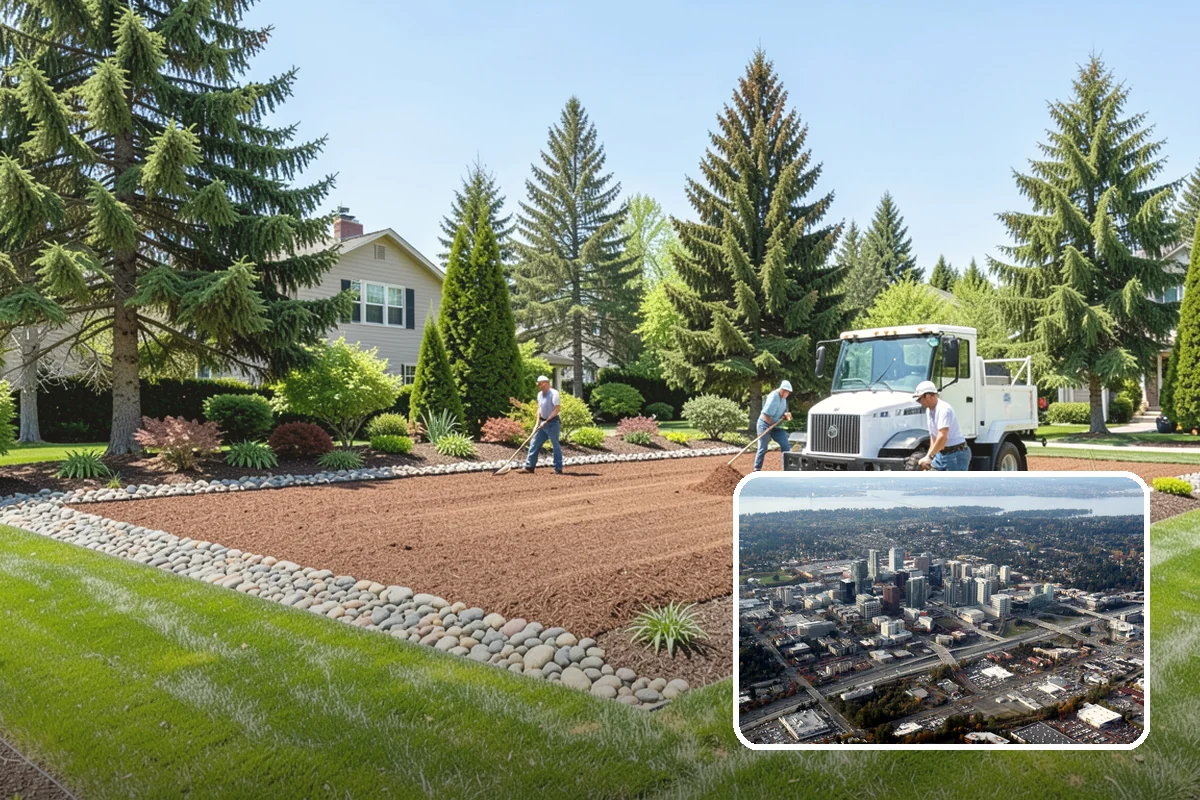 Decorative Concrete in Bellevue, King County, WA - Wide range of colors, patterns, and textures to choose from