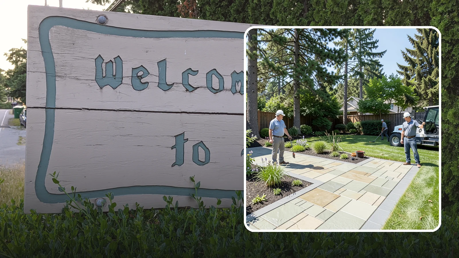 Decorative Concrete in Brier, Snohomish County, WA - We transform plain gray slabs into custom decorative concrete surfaces sealed to withstand constant Northwest moisture.