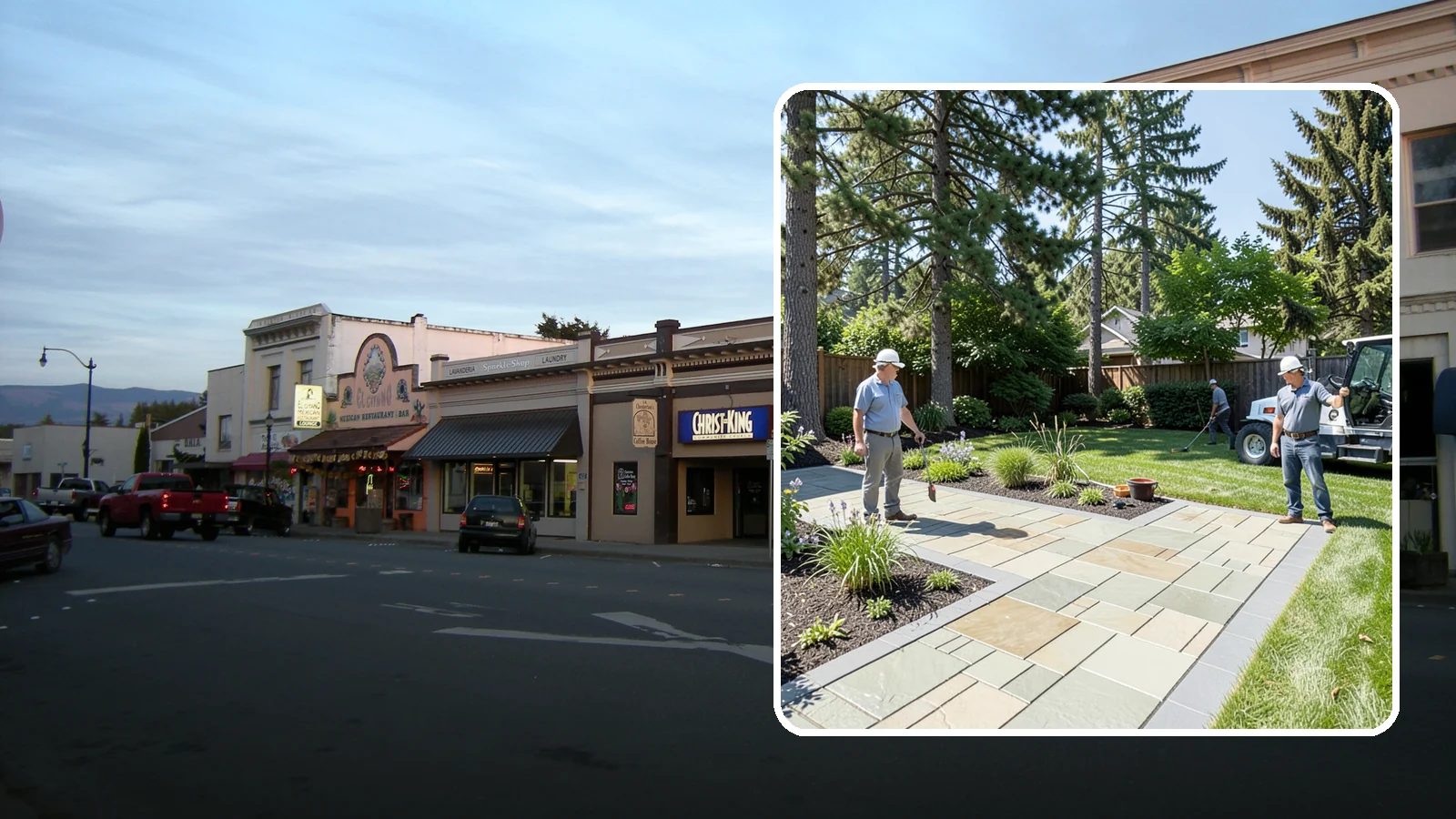Decorative Concrete in Burlington, Skagit County, WA - We transform plain gray slabs into custom decorative concrete surfaces sealed to withstand constant Northwest moisture.