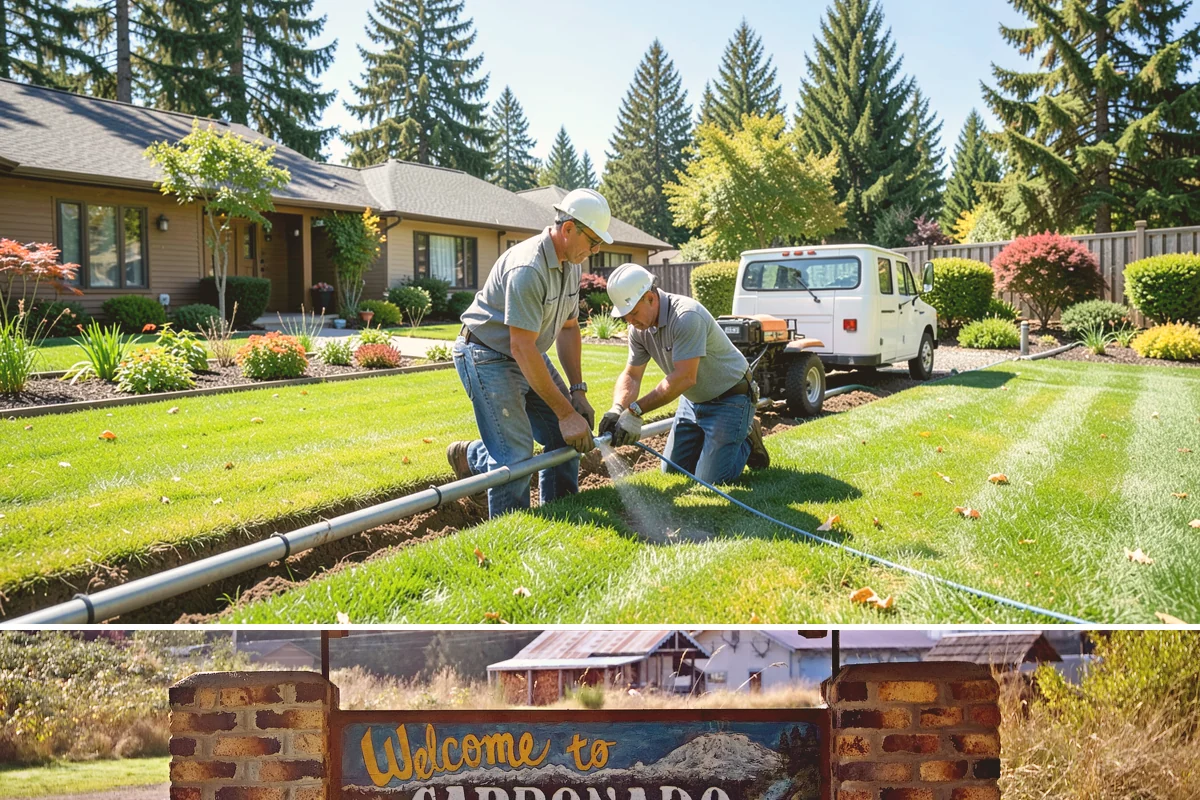 Decorative Concrete in Carbonado, Pierce County, WA - Warm, dry conditions in summer produce the best color development and sealer bonding, since damp or cold weather interferes with...
