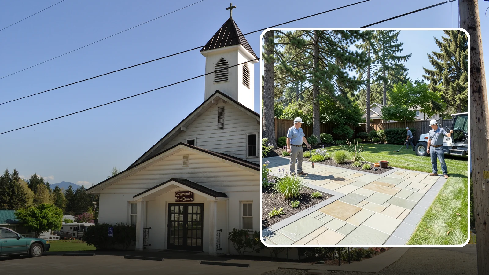 Decorative Concrete in Concrete, Skagit County, WA - We transform plain gray slabs into custom decorative concrete surfaces sealed to withstand constant Northwest moisture.