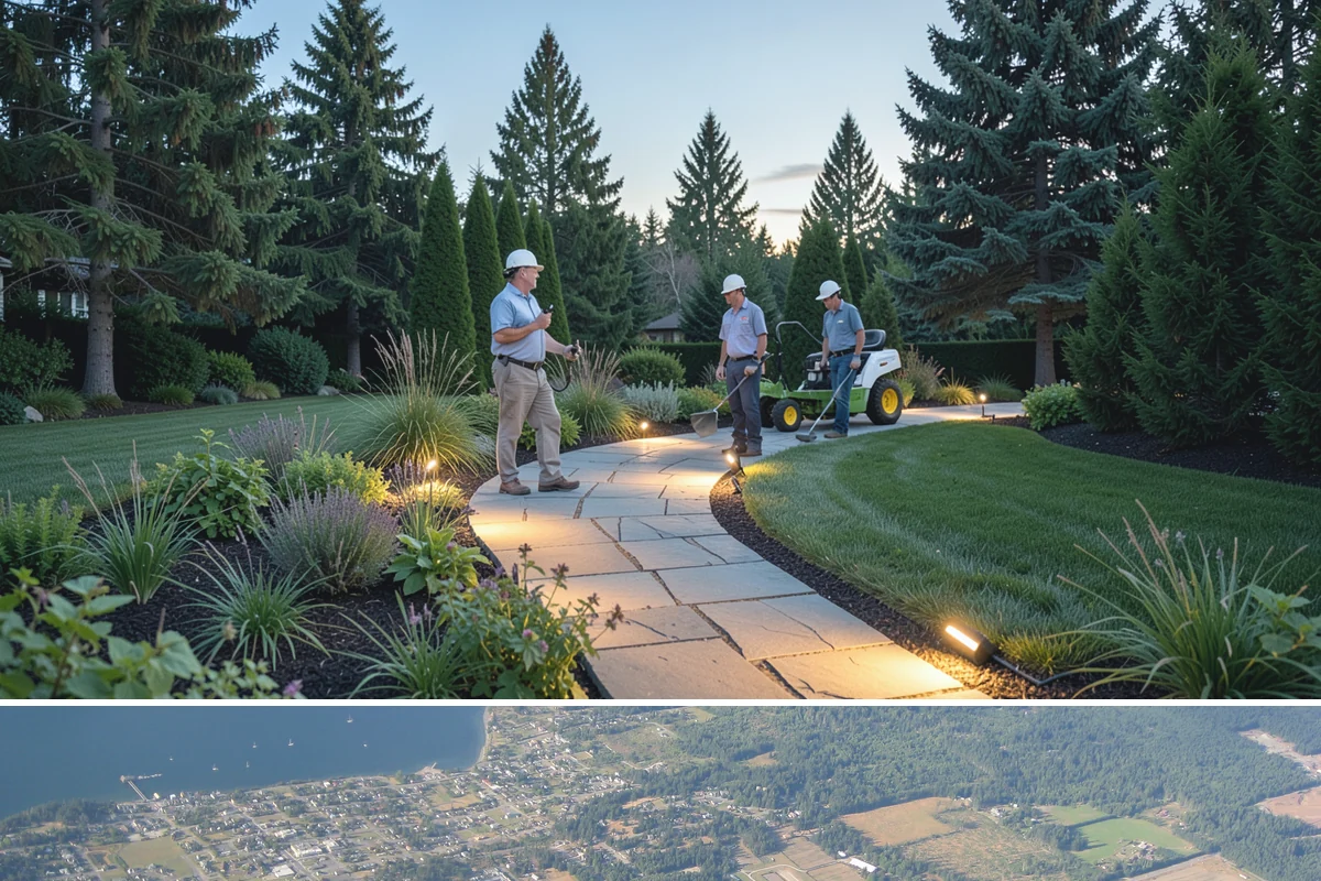 Decorative Concrete in Coupeville, Island County, WA - Warm, dry conditions in summer produce the best color development and sealer bonding, since damp or cold weather interferes with...