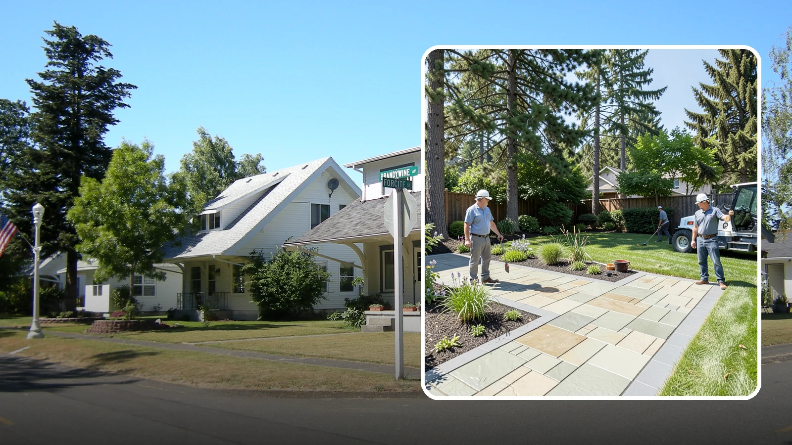 Decorative Concrete in DuPont, Pierce County, WA - We transform plain gray slabs into custom decorative concrete surfaces sealed to withstand constant Northwest moisture.