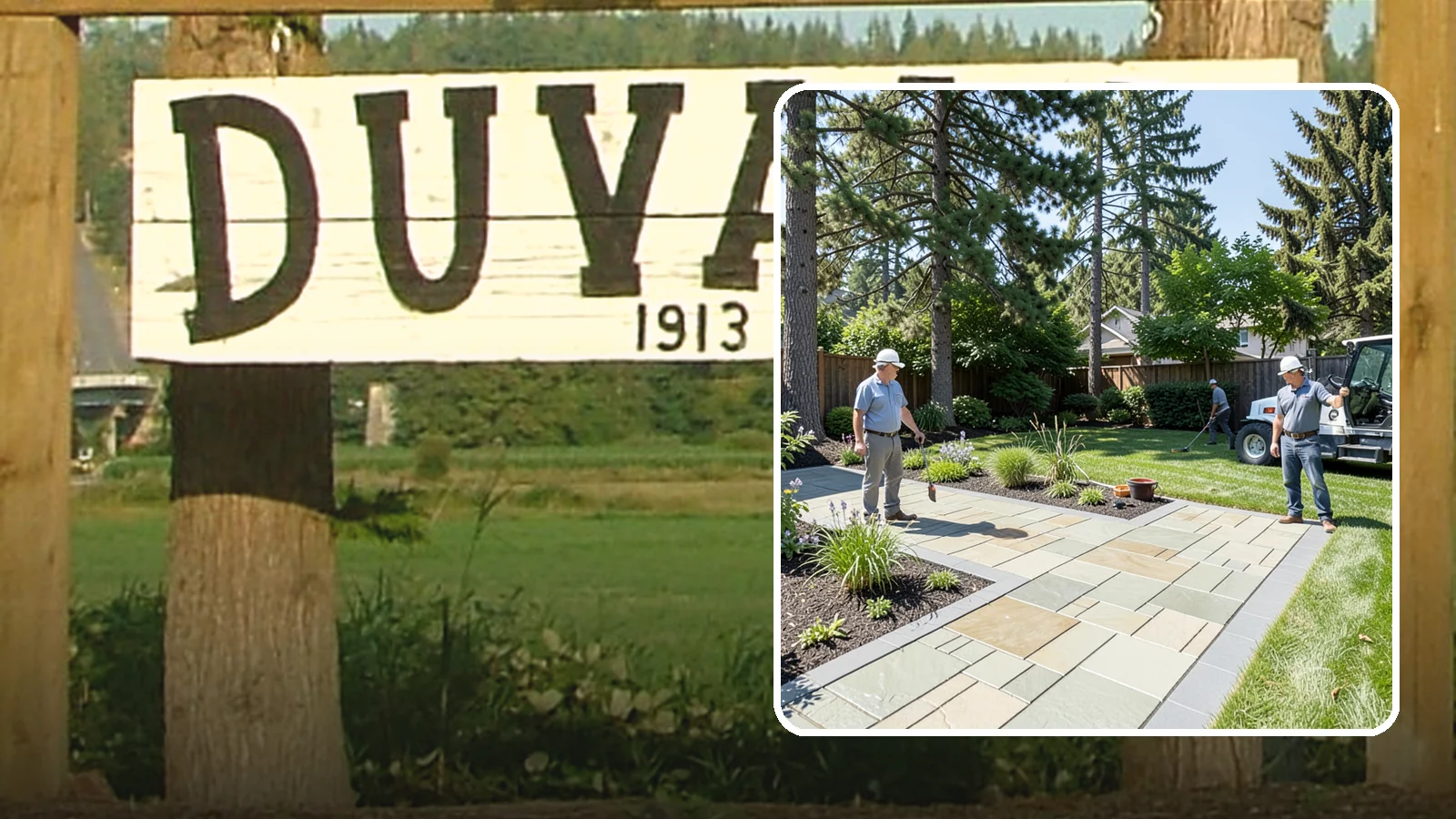 Decorative Concrete in Duvall, King County, WA - We transform plain gray slabs into custom decorative concrete surfaces sealed to withstand constant Northwest moisture.