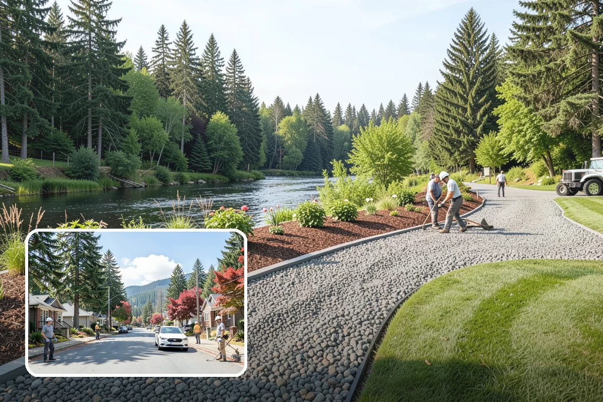 Decorative Concrete in Hunts Point, King County, WA - Wide range of colors, patterns, and textures to choose from