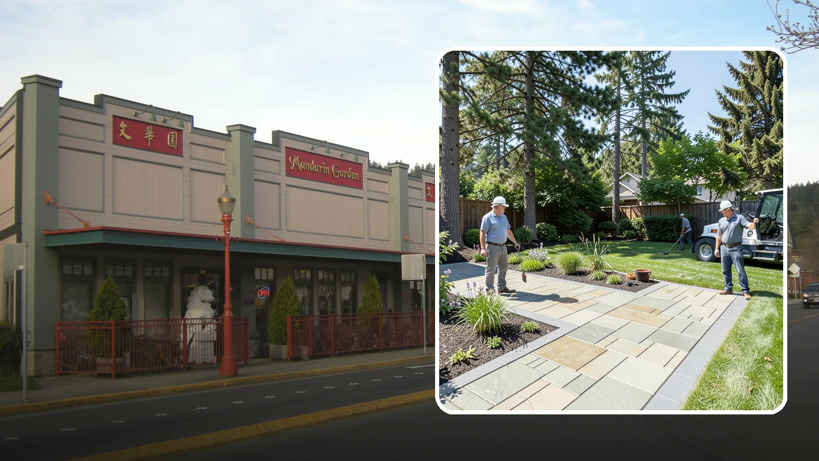 Decorative Concrete in Issaquah, King County, WA - We transform plain gray slabs into custom decorative concrete surfaces sealed to withstand constant Northwest moisture.