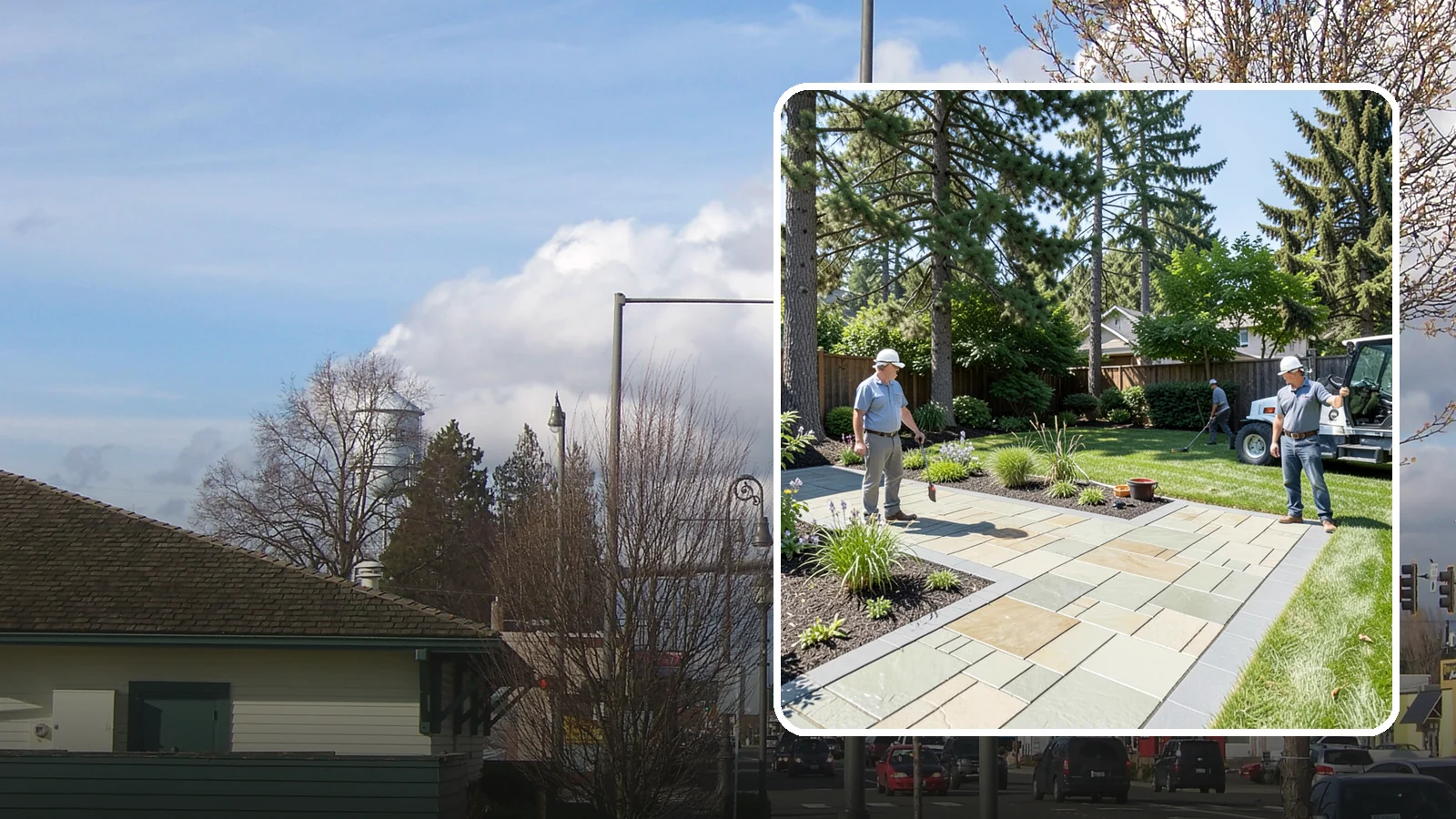 Decorative Concrete in Marysville, Snohomish County, WA - We transform plain gray slabs into custom decorative concrete surfaces sealed to withstand constant Northwest moisture.