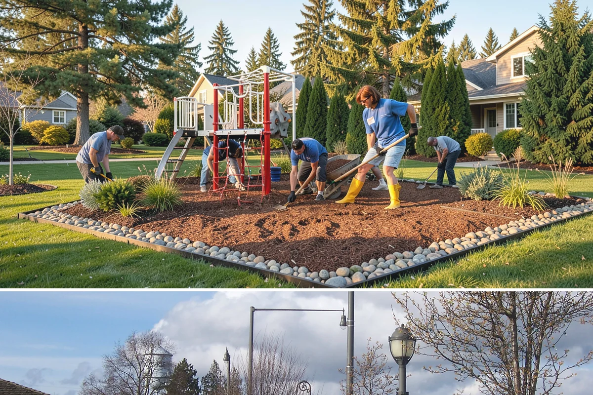 Decorative Concrete in Marysville, Snohomish County, WA - Warm, dry conditions in summer produce the best color development and sealer bonding, since damp or cold weather interferes with...