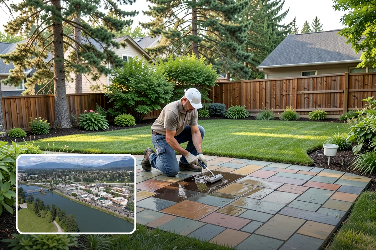 Decorative Concrete in Mount Vernon, Skagit County, WA - Wide range of colors, patterns, and textures to choose from
