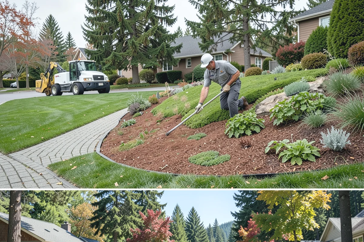 Decorative Concrete in Orting, Pierce County, WA - Warm, dry conditions in summer produce the best color development and sealer bonding, since damp or cold weather interferes with...
