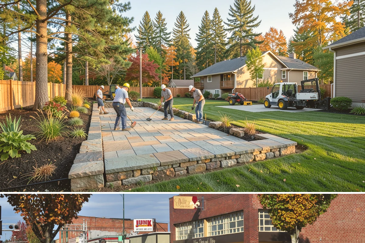 Decorative Concrete in Puyallup, Pierce County, WA - Warm, dry conditions in summer produce the best color development and sealer bonding, since damp or cold weather interferes with...