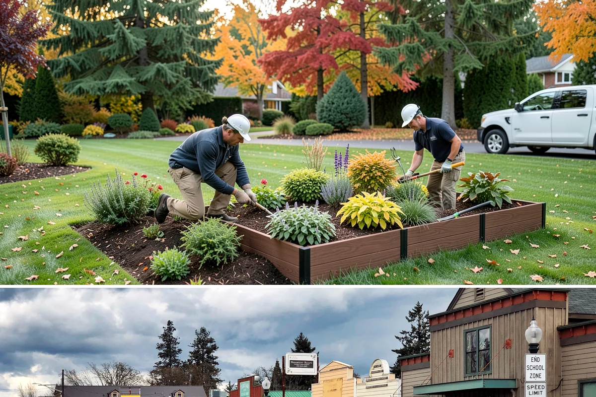 Decorative Concrete in Roy, Pierce County, WA - Warm, dry conditions in summer produce the best color development and sealer bonding, since damp or cold weather interferes with...