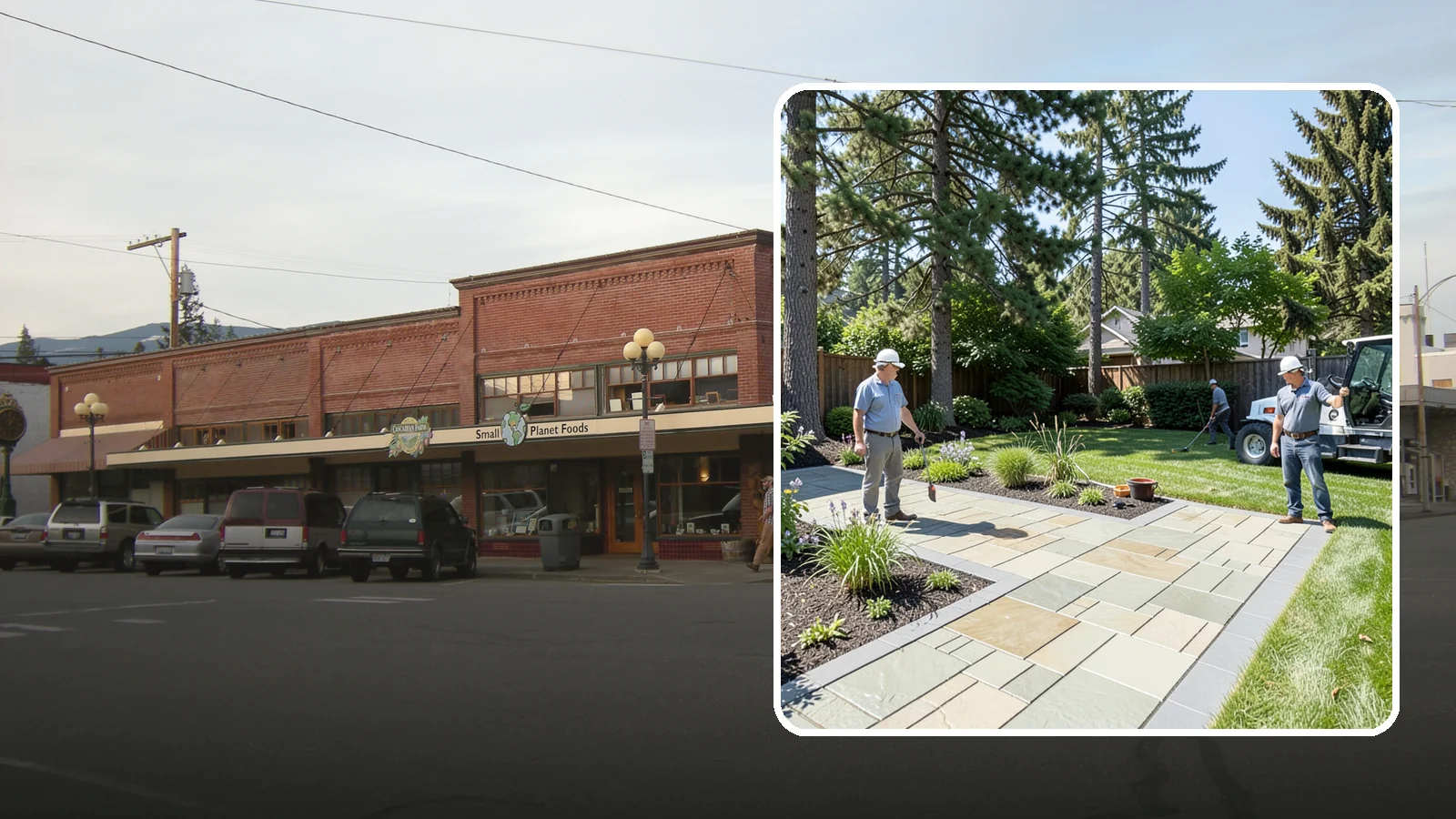Decorative Concrete in Sedro-Woolley, Skagit County, WA - We transform plain gray slabs into custom decorative concrete surfaces sealed to withstand constant Northwest moisture.