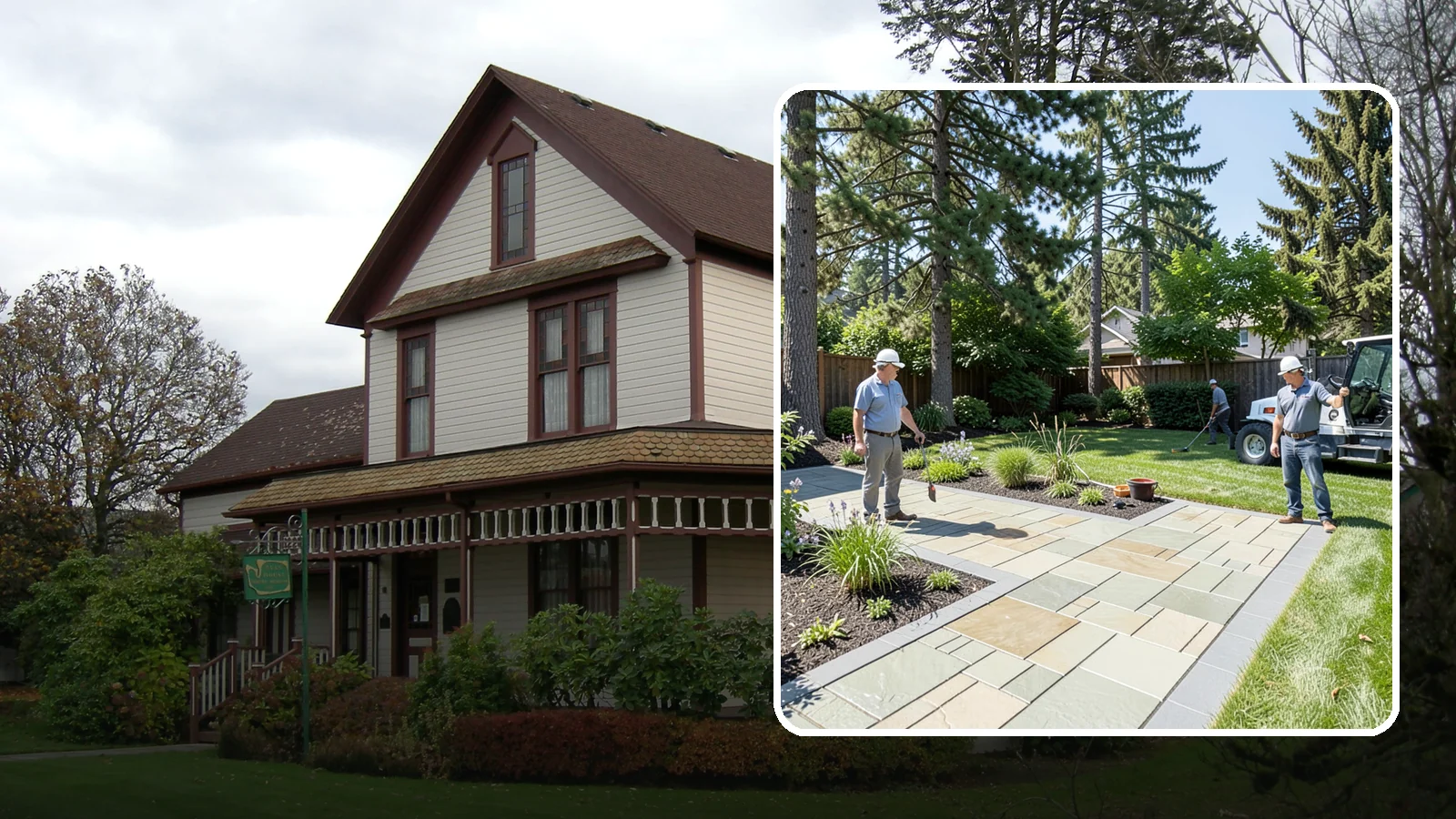 Decorative Concrete in Sumner, Pierce County, WA - We transform plain gray slabs into custom decorative concrete surfaces sealed to withstand constant Northwest moisture.