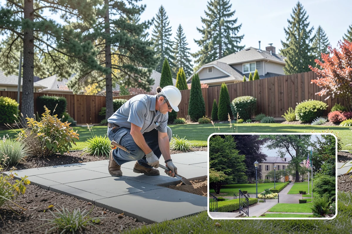 Decorative Concrete in Woodinville, King County, WA - Wide range of colors, patterns, and textures to choose from