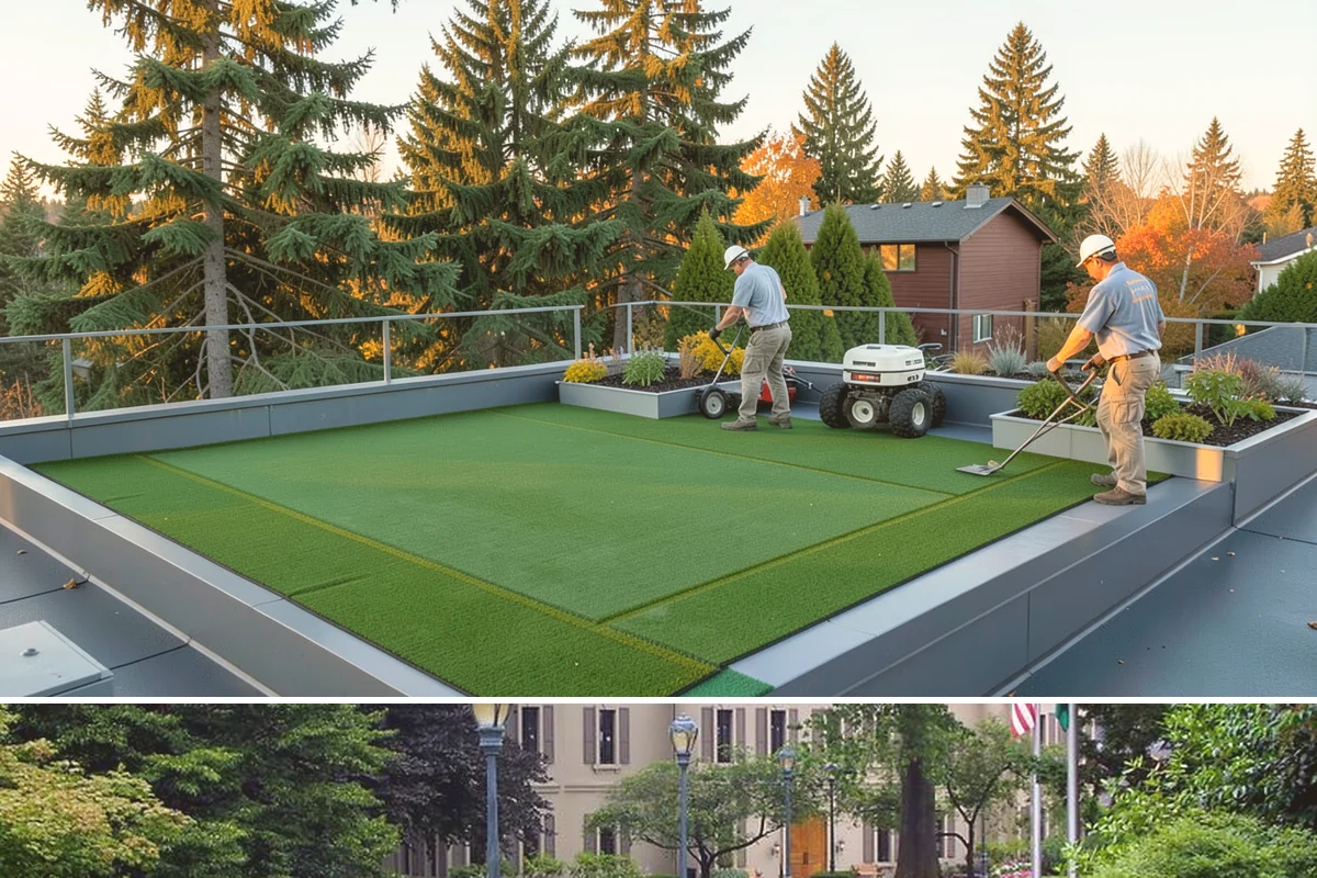 Decorative Concrete in Woodinville, King County, WA - Warm, dry conditions in summer produce the best color development and sealer bonding, since damp or cold weather interferes with...