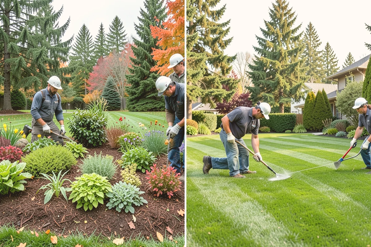 Decorative Mulch Installation in Algona, King County, WA - Clear and edge the beds to a crisp, defined line