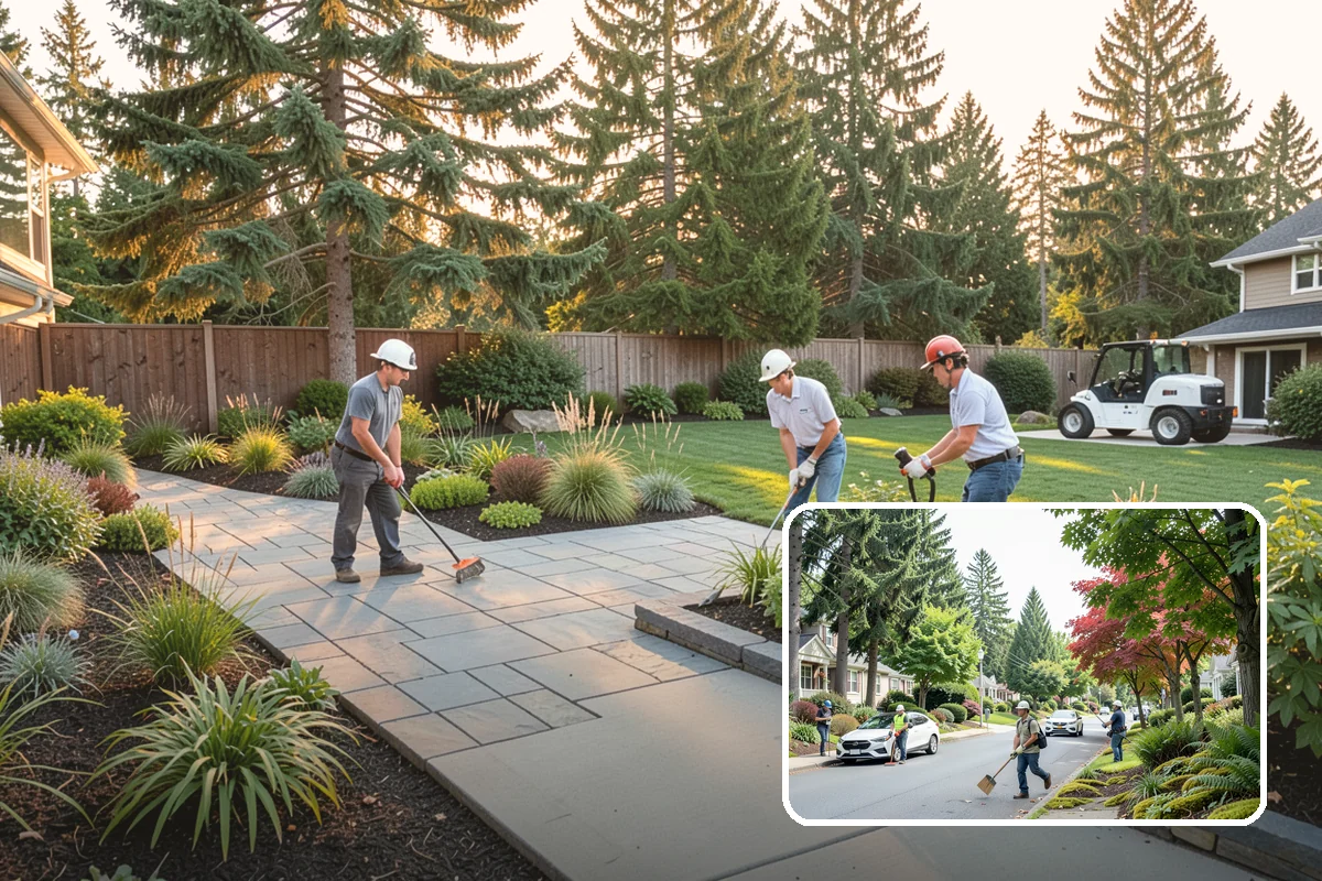 Decorative Mulch Installation in Beaux Arts Village, King County, WA - Delivers bold, long-lasting color that sharpens curb appeal