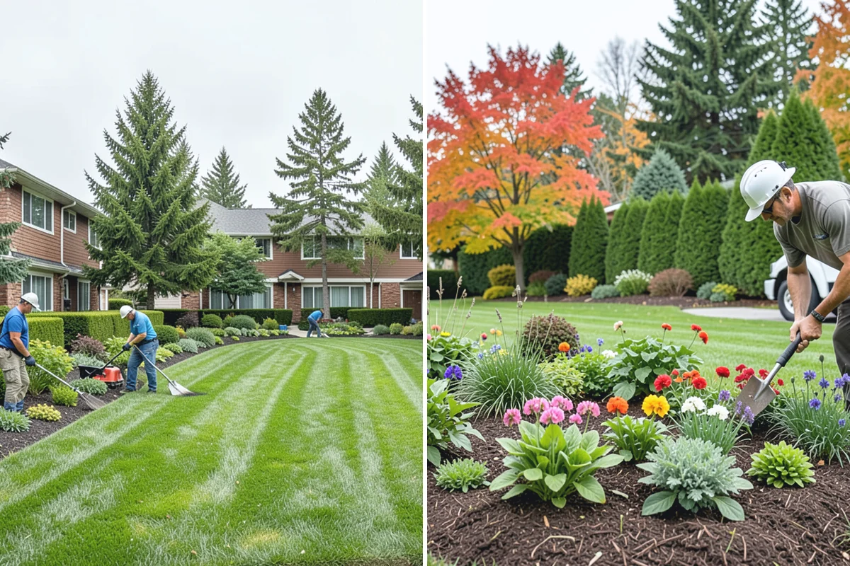 Decorative Mulch Installation in Beaux Arts Village, King County, WA - Clear and edge the beds to a crisp, defined line