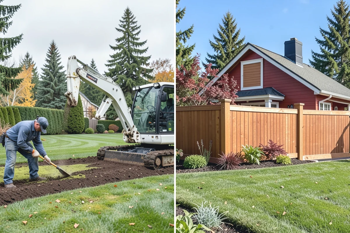 Decorative Mulch Installation in Buckley, Pierce County, WA - Clear and edge the beds to a crisp, defined line