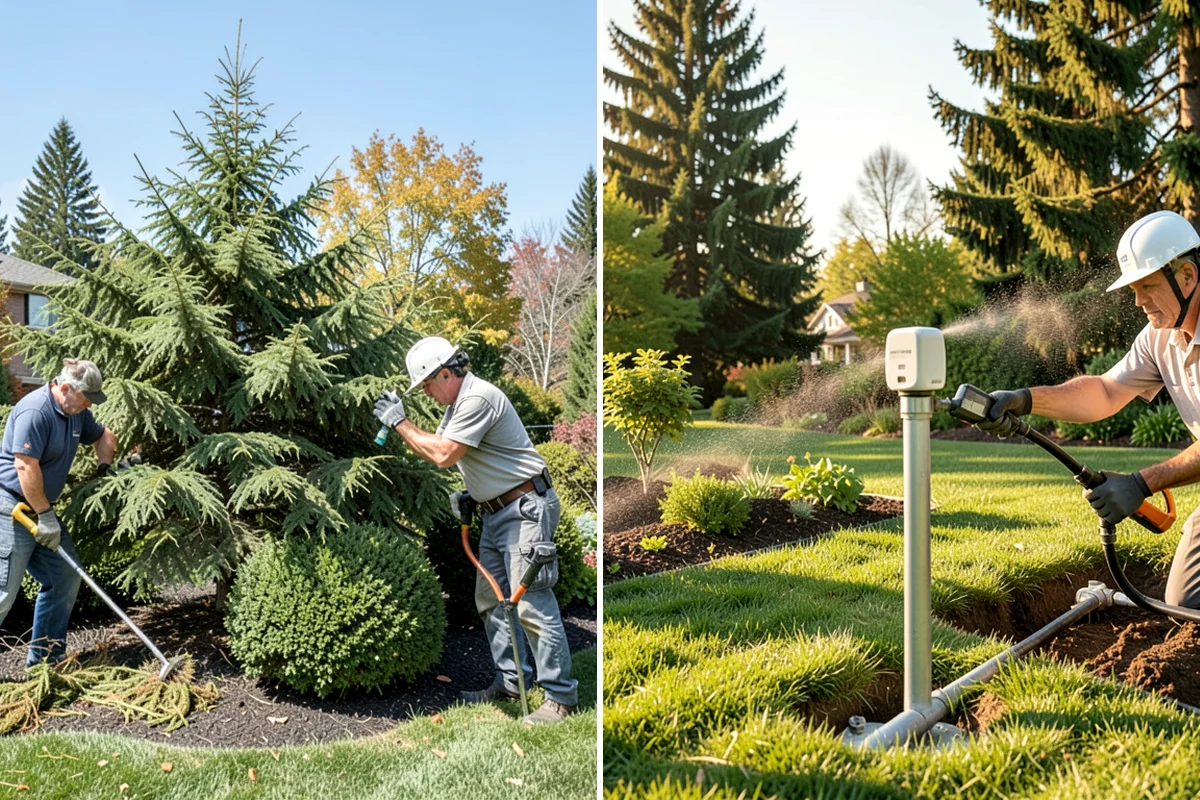 Decorative Mulch Installation in Clyde Hill, King County, WA - Clear and edge the beds to a crisp, defined line