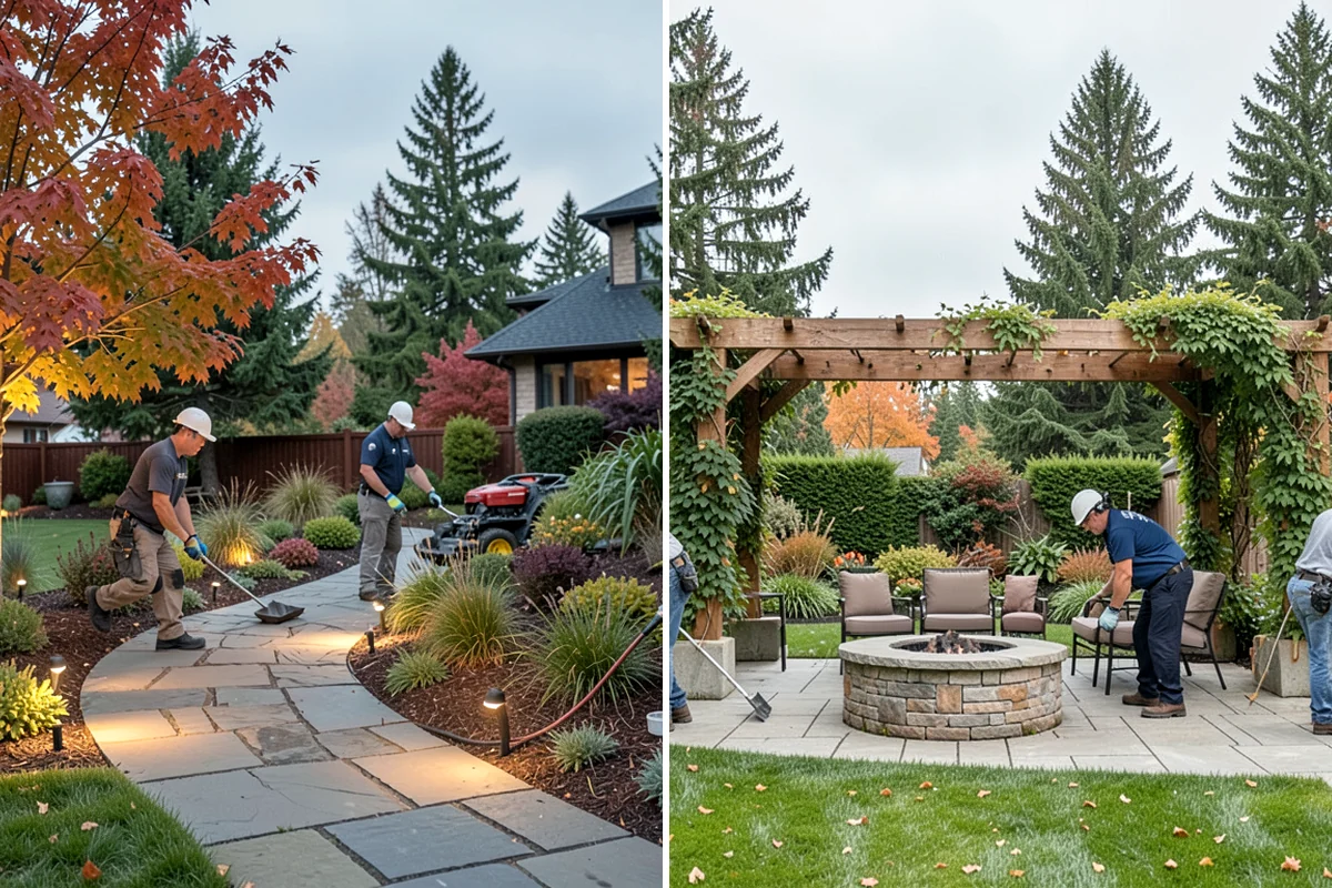 Decorative Mulch Installation in DuPont, Pierce County, WA - Clear and edge the beds to a crisp, defined line