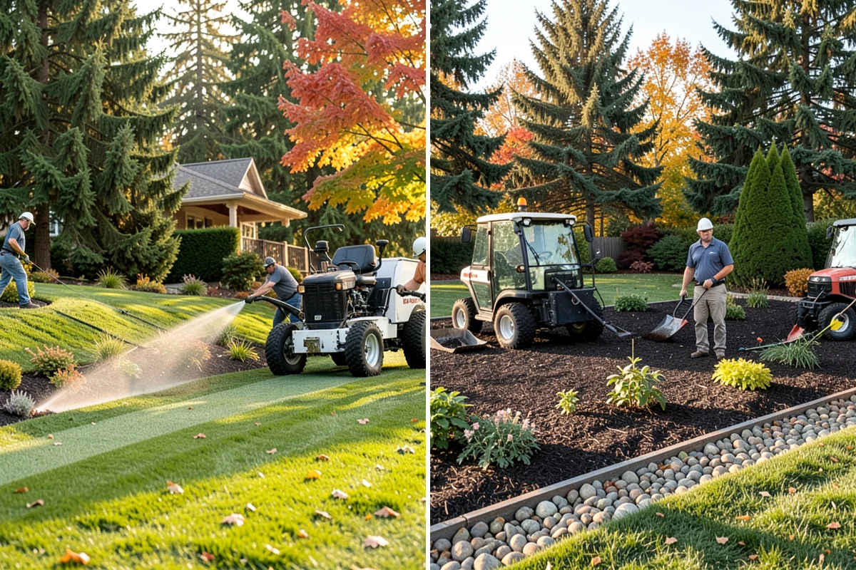 Decorative Mulch Installation in Everett, Snohomish County, WA - Clear and edge the beds to a crisp, defined line