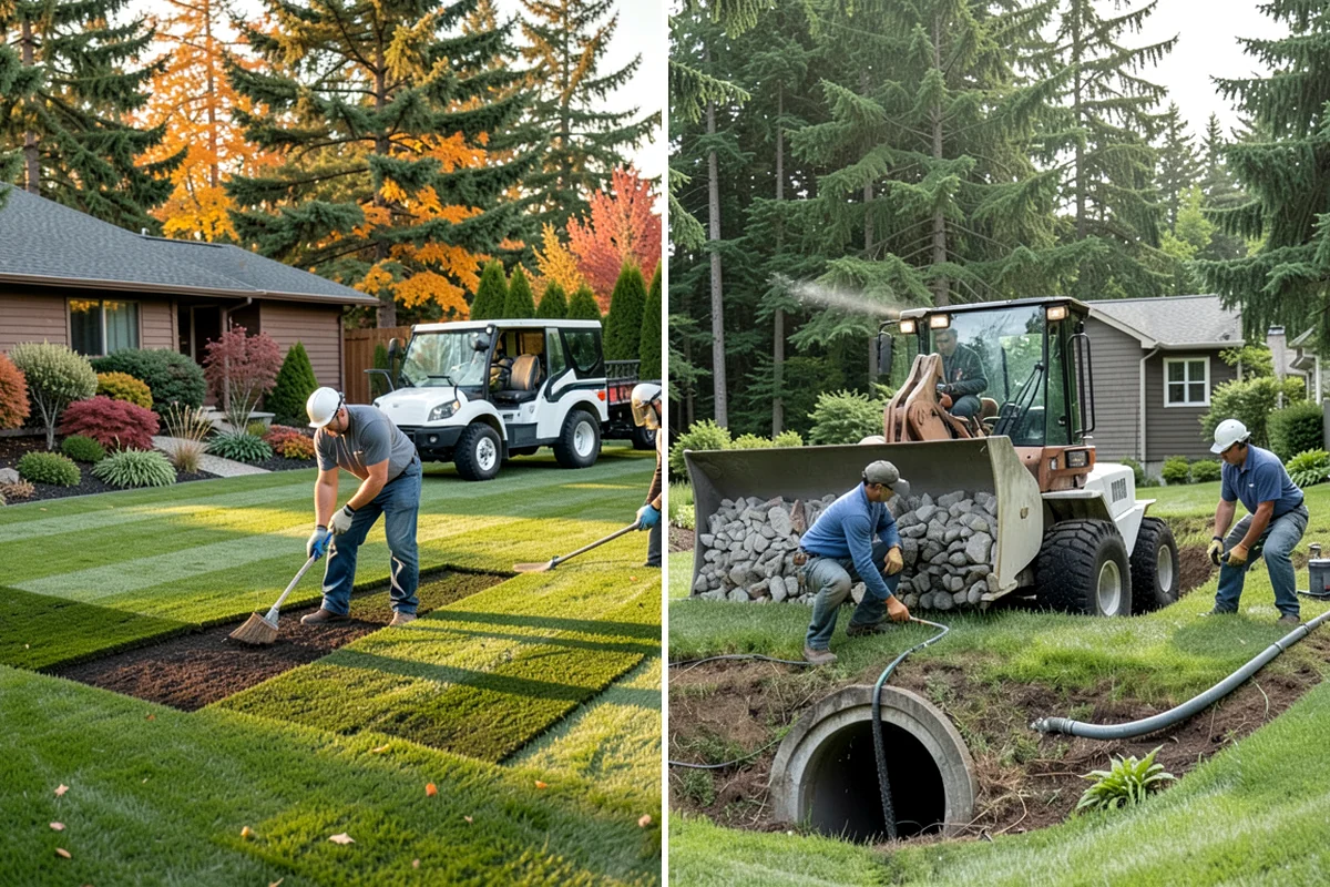 Decorative Mulch Installation in Federal Way, King County, WA - Clear and edge the beds to a crisp, defined line