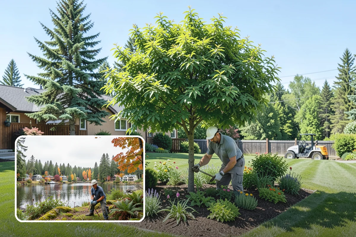 Decorative Mulch Installation in La Conner, Skagit County, WA - Delivers bold, long-lasting color that sharpens curb appeal