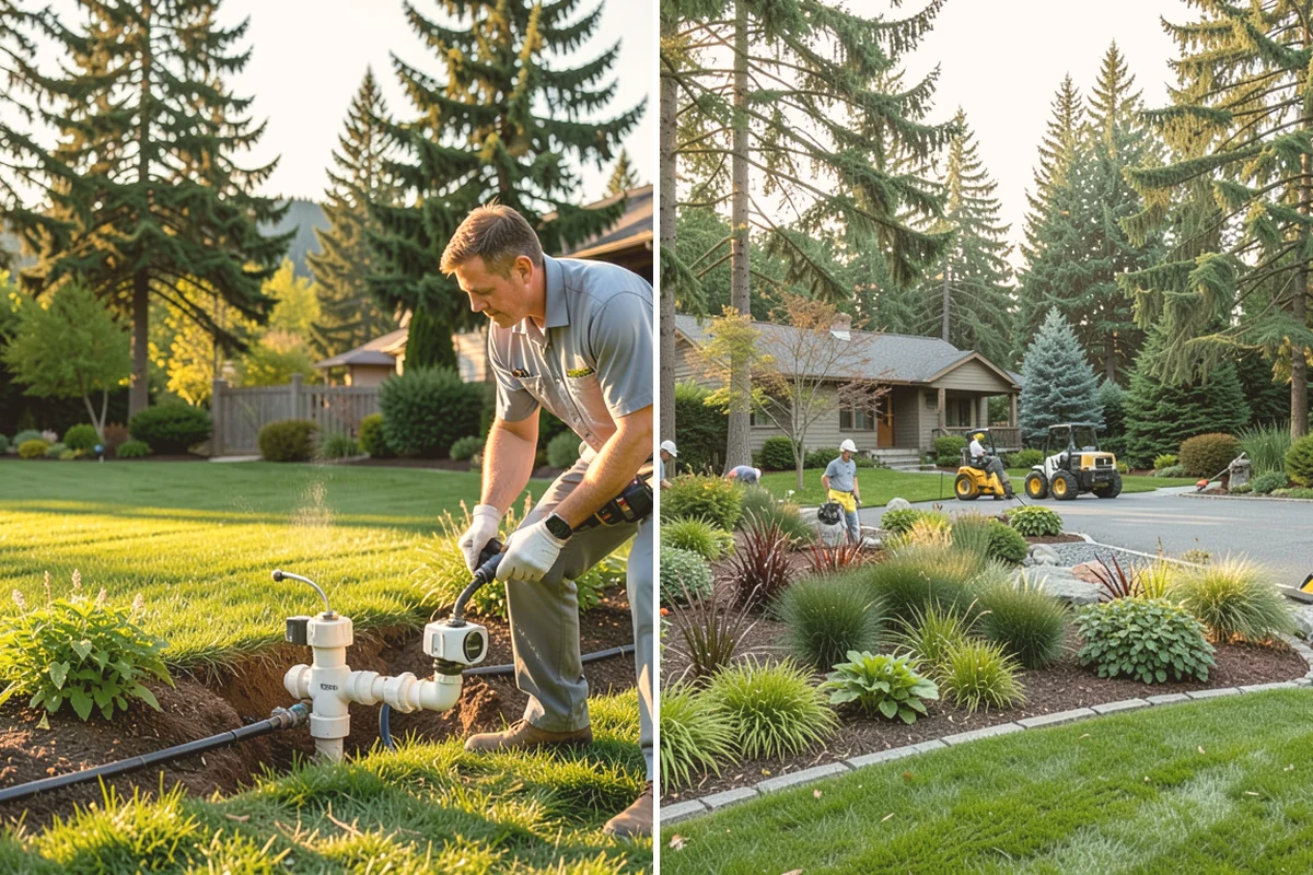 Decorative Mulch Installation in Langley, Island County, WA - Clear and edge the beds to a crisp, defined line
