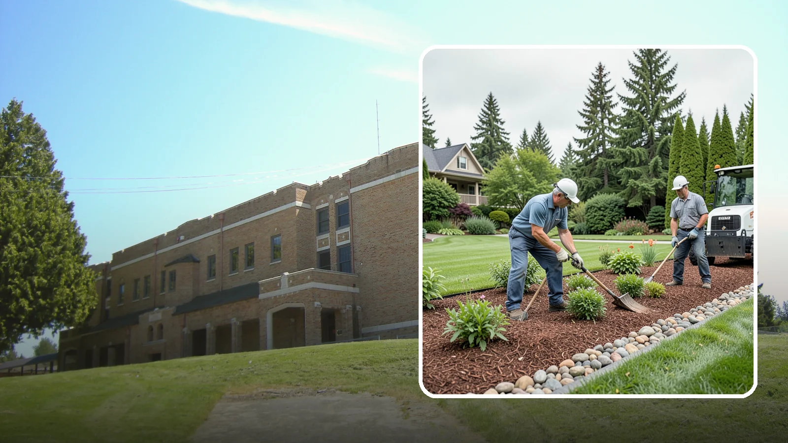 Decorative Mulch Installation in Maple Valley, King County, WA - Premium colored or specialty mulch installed to give beds a designer, high-contrast finish.