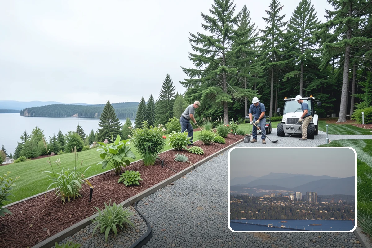 Decorative Mulch Installation in Medina, King County, WA - Delivers bold, long-lasting color that sharpens curb appeal