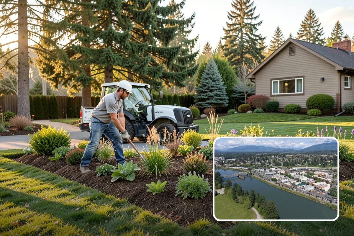 Decorative Mulch Installation in Mount Vernon, Skagit County, WA - Delivers bold, long-lasting color that sharpens curb appeal