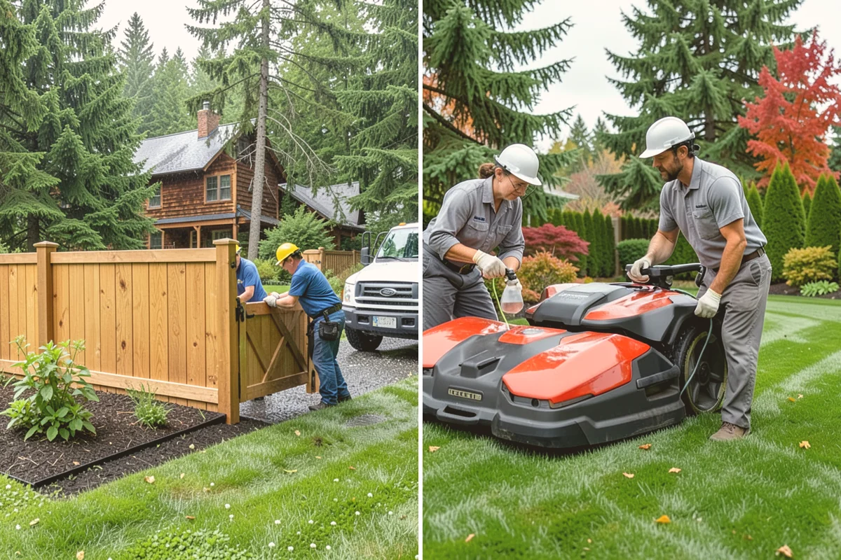 Decorative Mulch Installation in Orting, Pierce County, WA - Clear and edge the beds to a crisp, defined line