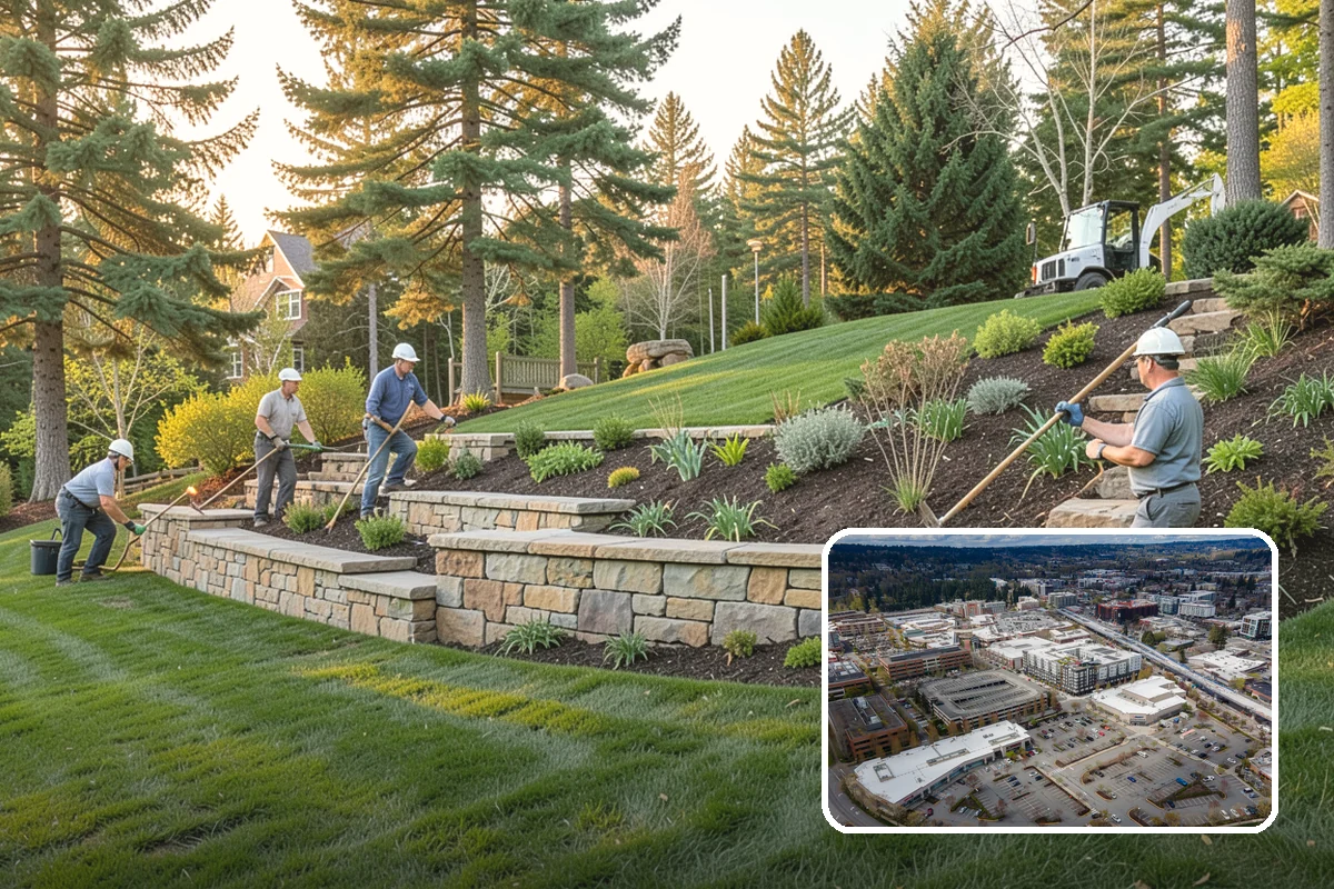 Decorative Mulch Installation in Redmond, King County, WA - Delivers bold, long-lasting color that sharpens curb appeal