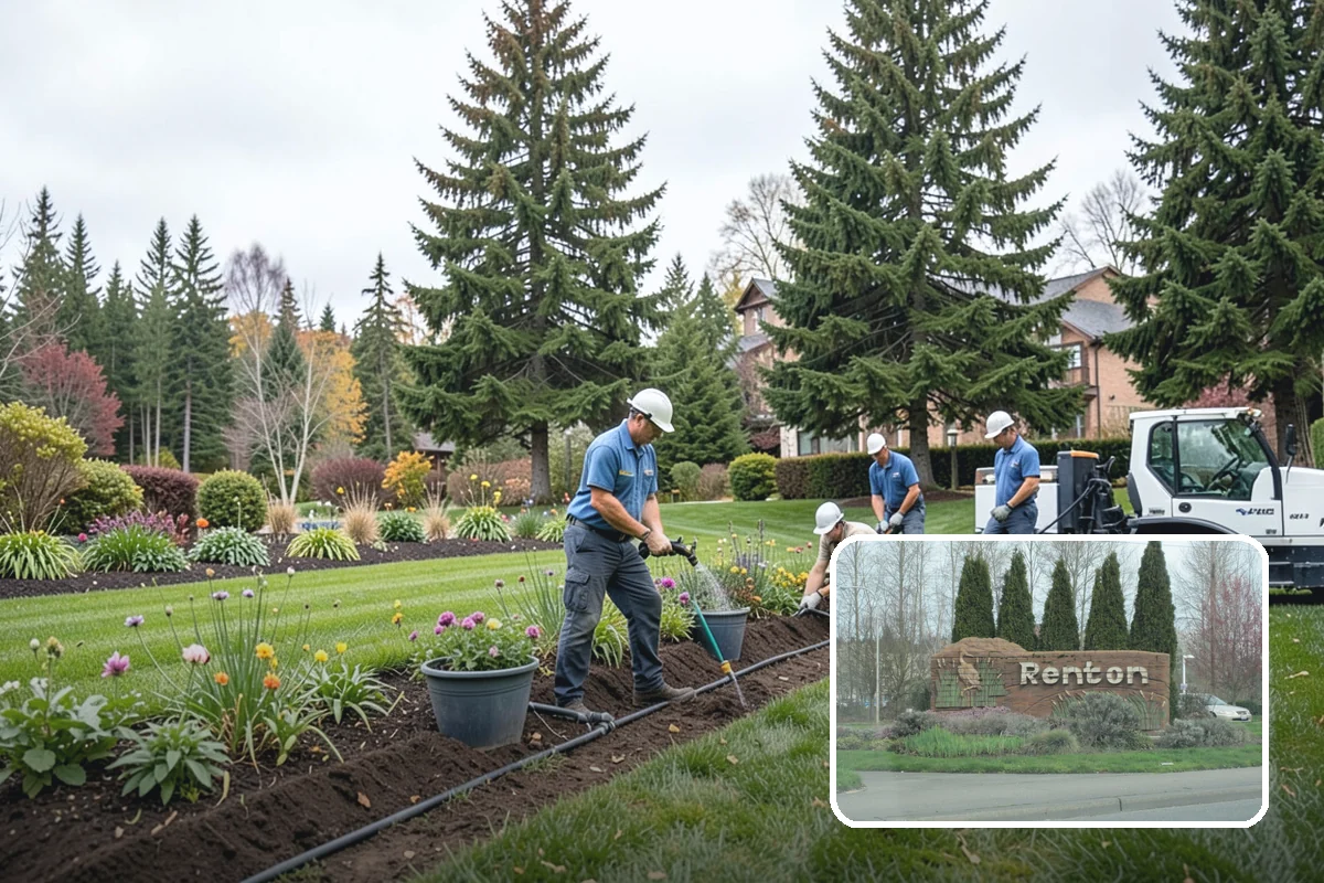Decorative Mulch Installation in Renton, King County, WA - Delivers bold, long-lasting color that sharpens curb appeal