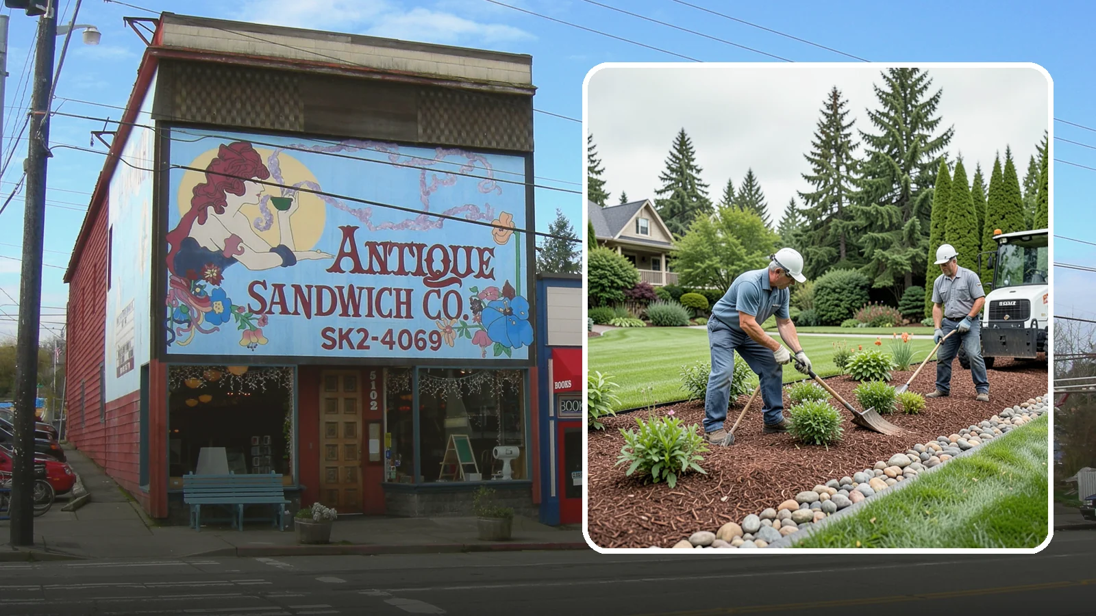 Decorative Mulch Installation in Ruston, Pierce County, WA - Premium colored or specialty mulch installed to give beds a designer, high-contrast finish.