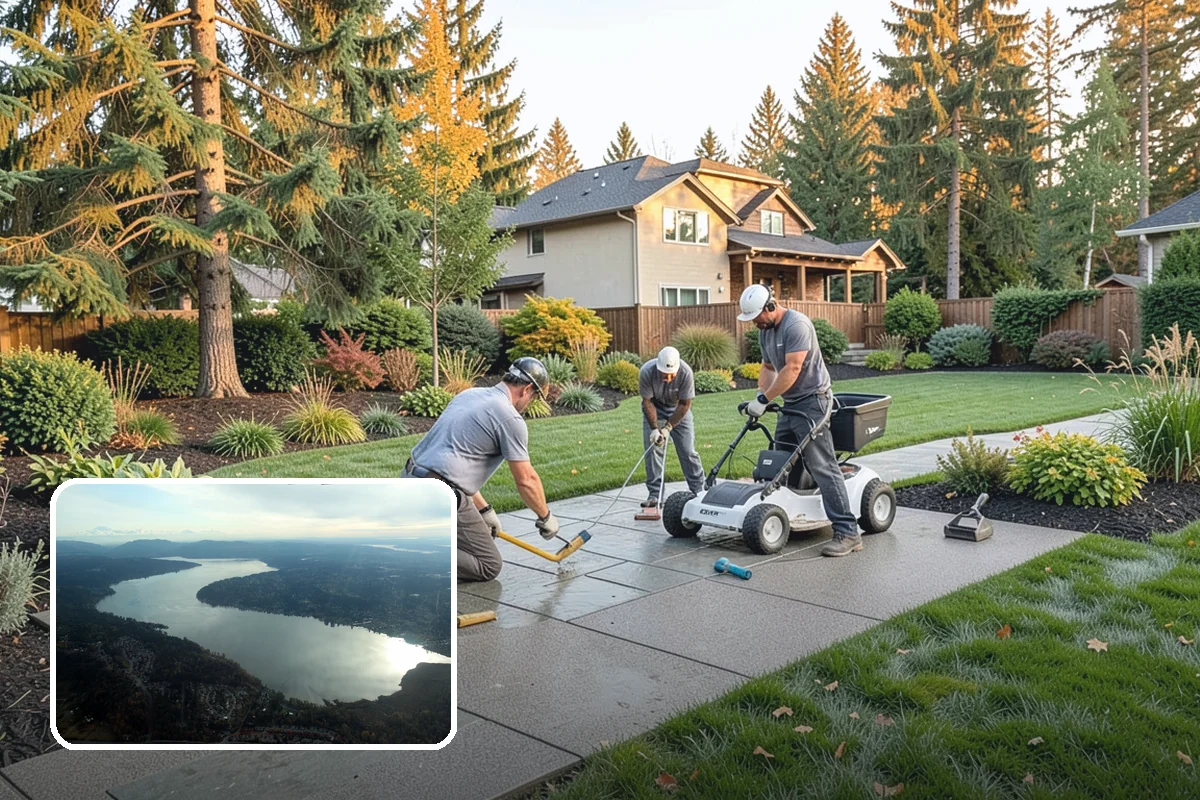 Decorative Mulch Installation in Sammamish, King County, WA - Delivers bold, long-lasting color that sharpens curb appeal