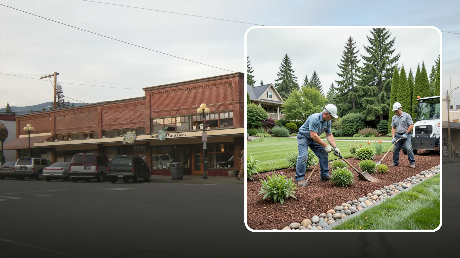 Decorative Mulch Installation in Sedro-Woolley, Skagit County, WA - Premium colored or specialty mulch installed to give beds a designer, high-contrast finish.