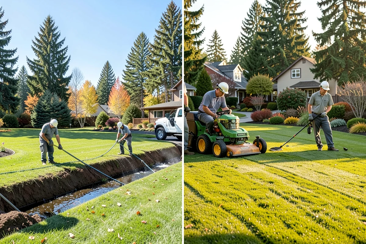 Decorative Mulch Installation in Sedro-Woolley, Skagit County, WA - Clear and edge the beds to a crisp, defined line