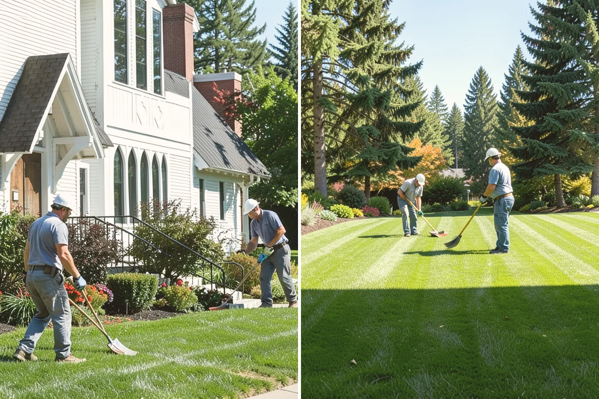 Decorative Mulch Installation in Snohomish, Snohomish County, WA - Clear and edge the beds to a crisp, defined line
