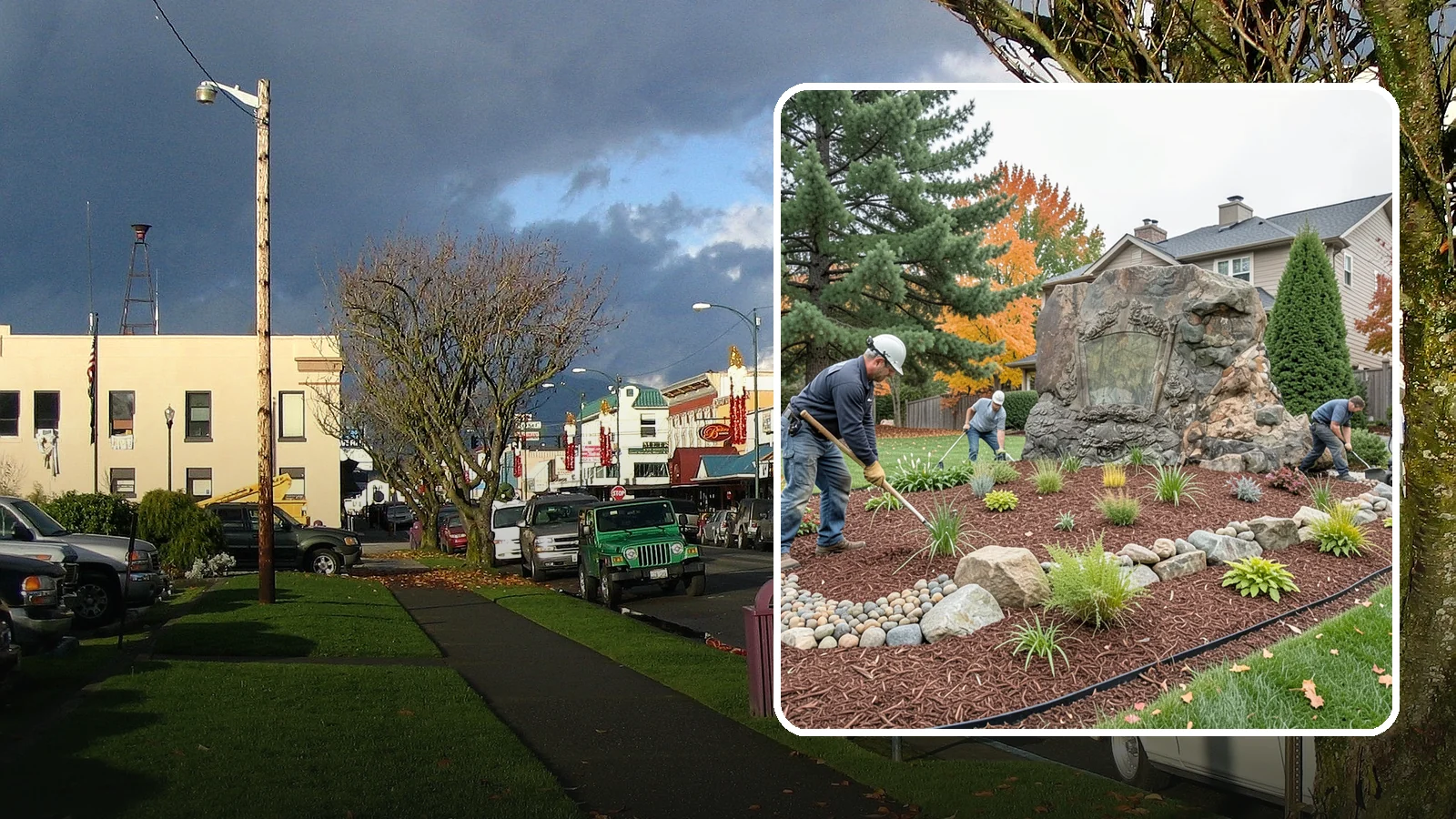 Decorative Rock Installation in Arlington, Snohomish County, WA - Ornamental rock and decorative gravel installed for low-maintenance beds, borders, and accents.